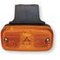 Feu gabarit orange à lampe avec catadioptre semelle 90° à suspendre